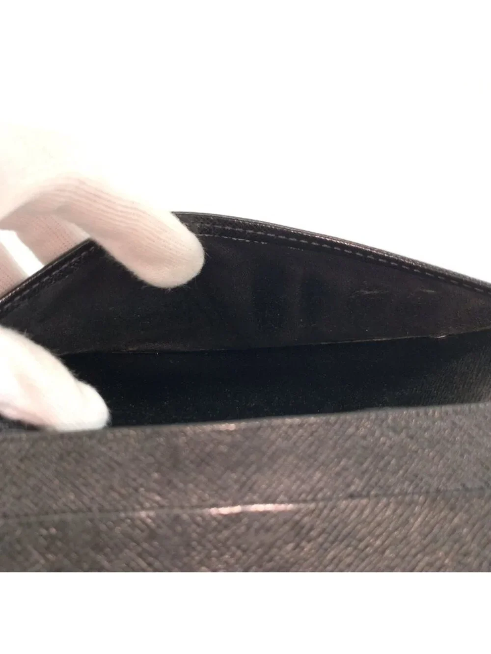Louis Vuitton Epi Porto Cartes Credit Noir Black Leather Wallet Billfold